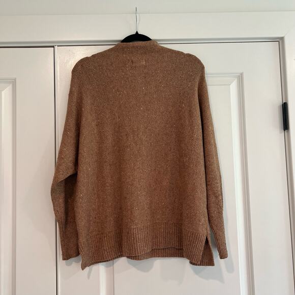 Anthropologie Kaisley Women's Brown Knit Sweater Turtleneck Size M - Picture 5 of 8